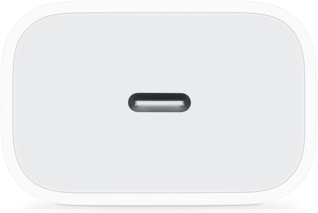 Apple 20W USB-C Compact Power Adapter: Fast and Convenient Charging, Type C Wall Charger