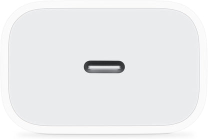 Apple 20W USB-C Compact Power Adapter: Fast and Convenient Charging, Type C Wall Charger